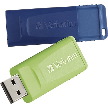 VERBATIM Store 'n’ Go 64GB USB Flash Drive, Pack/2 99812